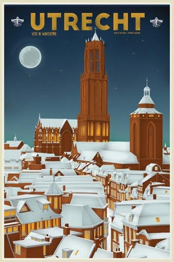 Afbeelding van Postkaarten | Louissons - In Wintertime